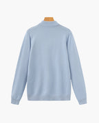 Herren Pullover mit langen Ärmeln und Stehkragen