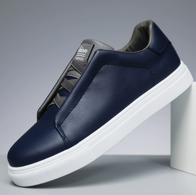 Herren Sneaker mit Schnürverschluss und dicker kontrastierender Sohle