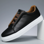 Herren Sneaker mit Schnürverschluss und dicker kontrastierender Sohle