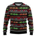 Herren Ugly Christmas Sweater – Lustiger Weihnachtspullover mit Motiv, Rundhals