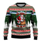 Herren Ugly Christmas Sweater – Lustiger Weihnachtspullover mit Motiv, Rundhals