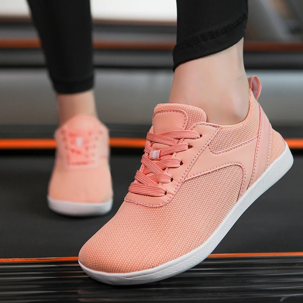 Herren flache Sneaker mit gepolsterter Sohle, Low-Top-Design und atmungsaktiven Materialien