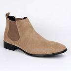 Herren Chelsea-Boots mit elastischen Einsätzen und Zuglasche