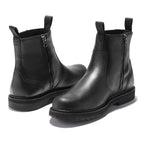 Herren modische Chelsea-Boots mit Profilsohle und elastischen Seiteneinsätzen