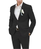 Herrenanzug aus Leinen im Slim Fit mit lässigem Stil