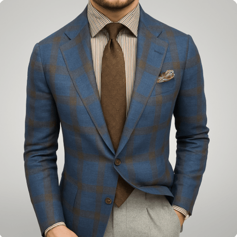 Herrenblazer im formellen Stil