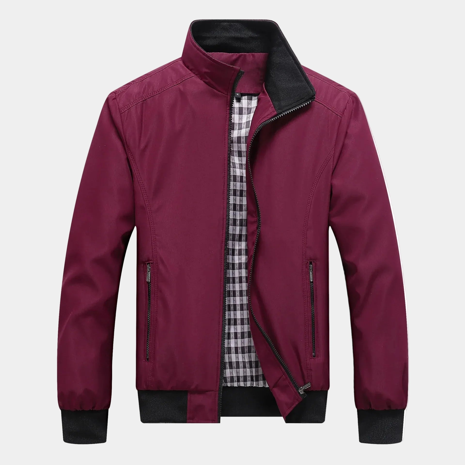 Herrenjacke mit Reißverschluss