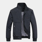 Herrenjacke mit Reißverschluss