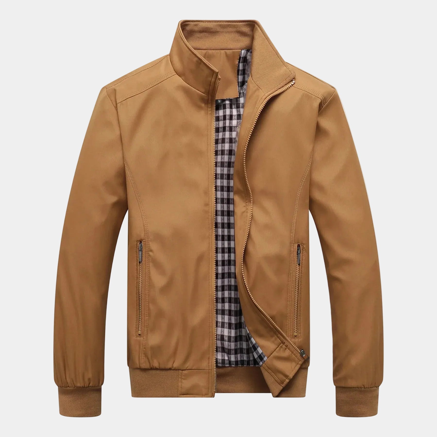 Herrenjacke mit Reißverschluss