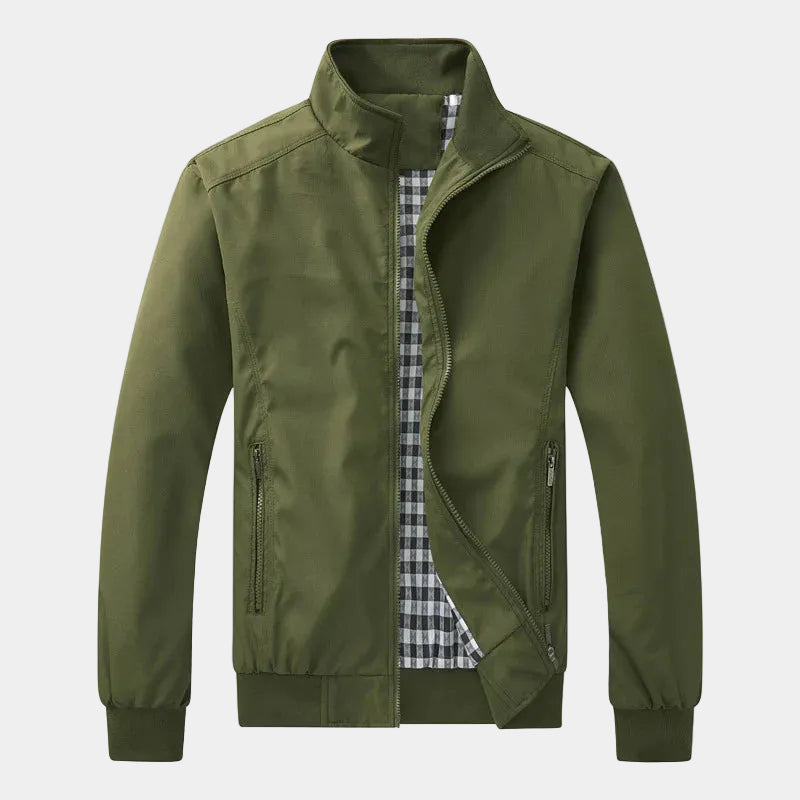 Herrenjacke mit Reißverschluss