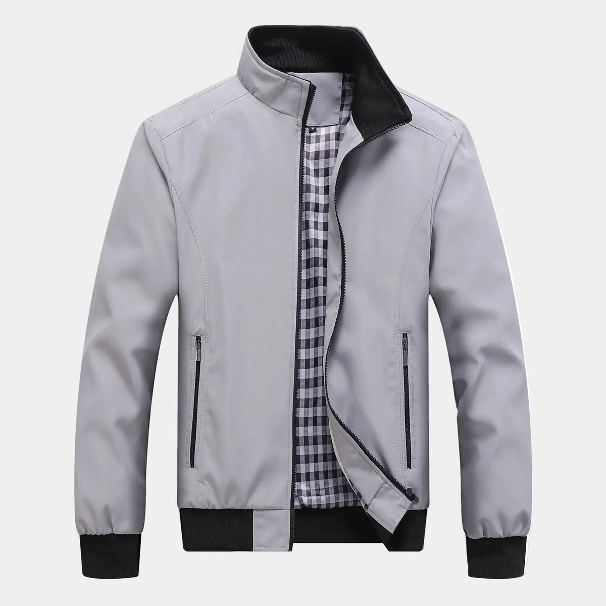 Herrenjacke mit Reißverschluss