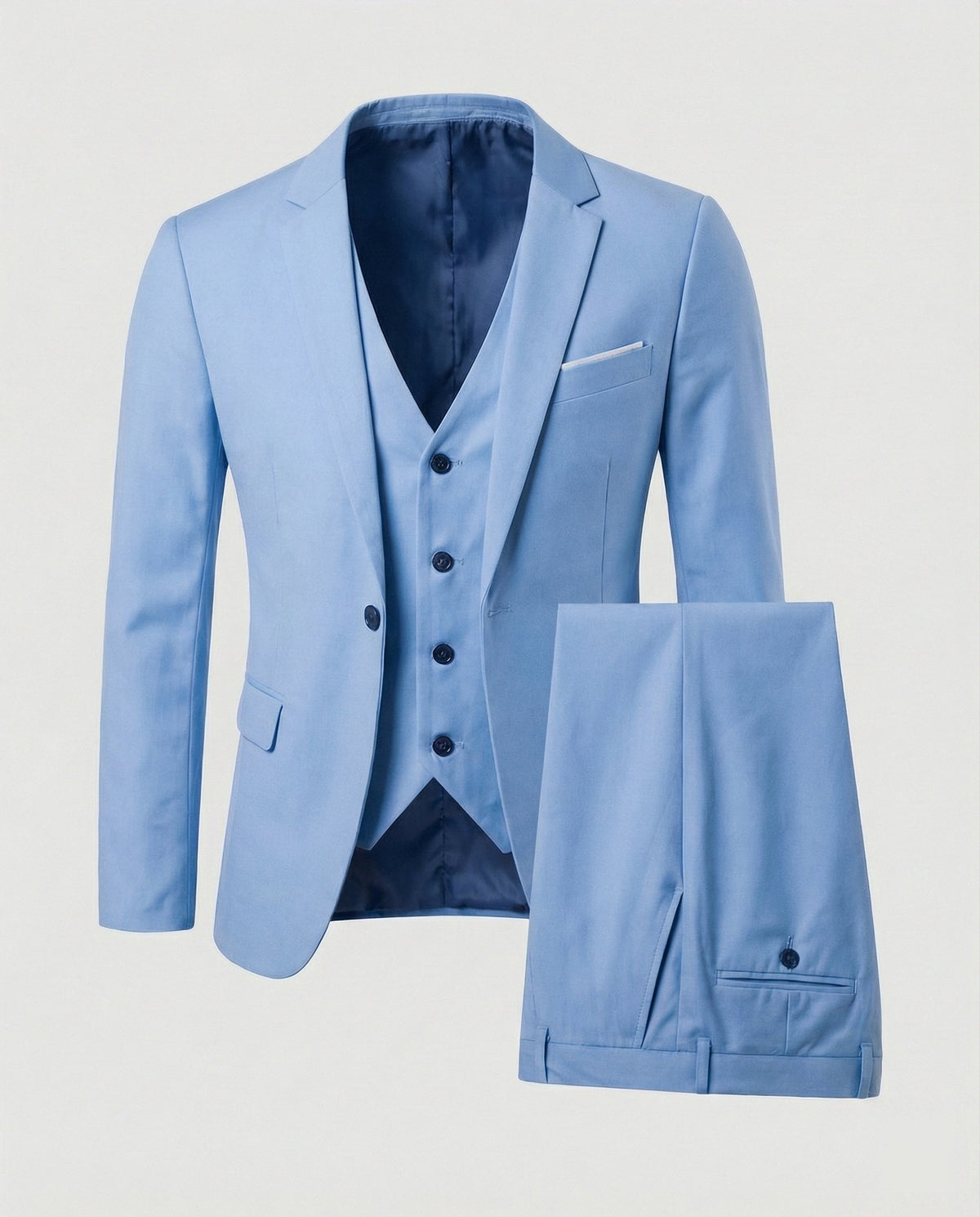 Moderner Slim-Fit-Herrenanzug