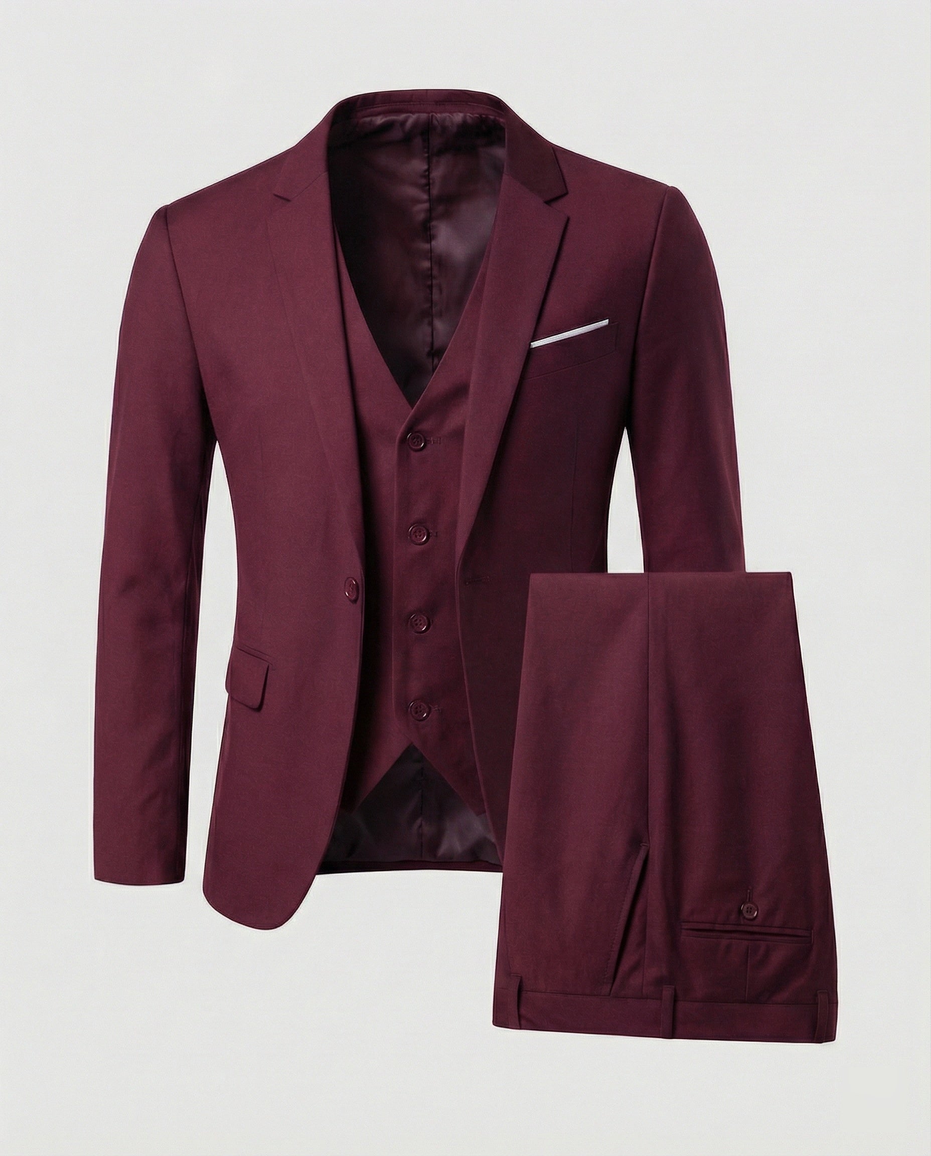 Moderner Slim-Fit-Herrenanzug