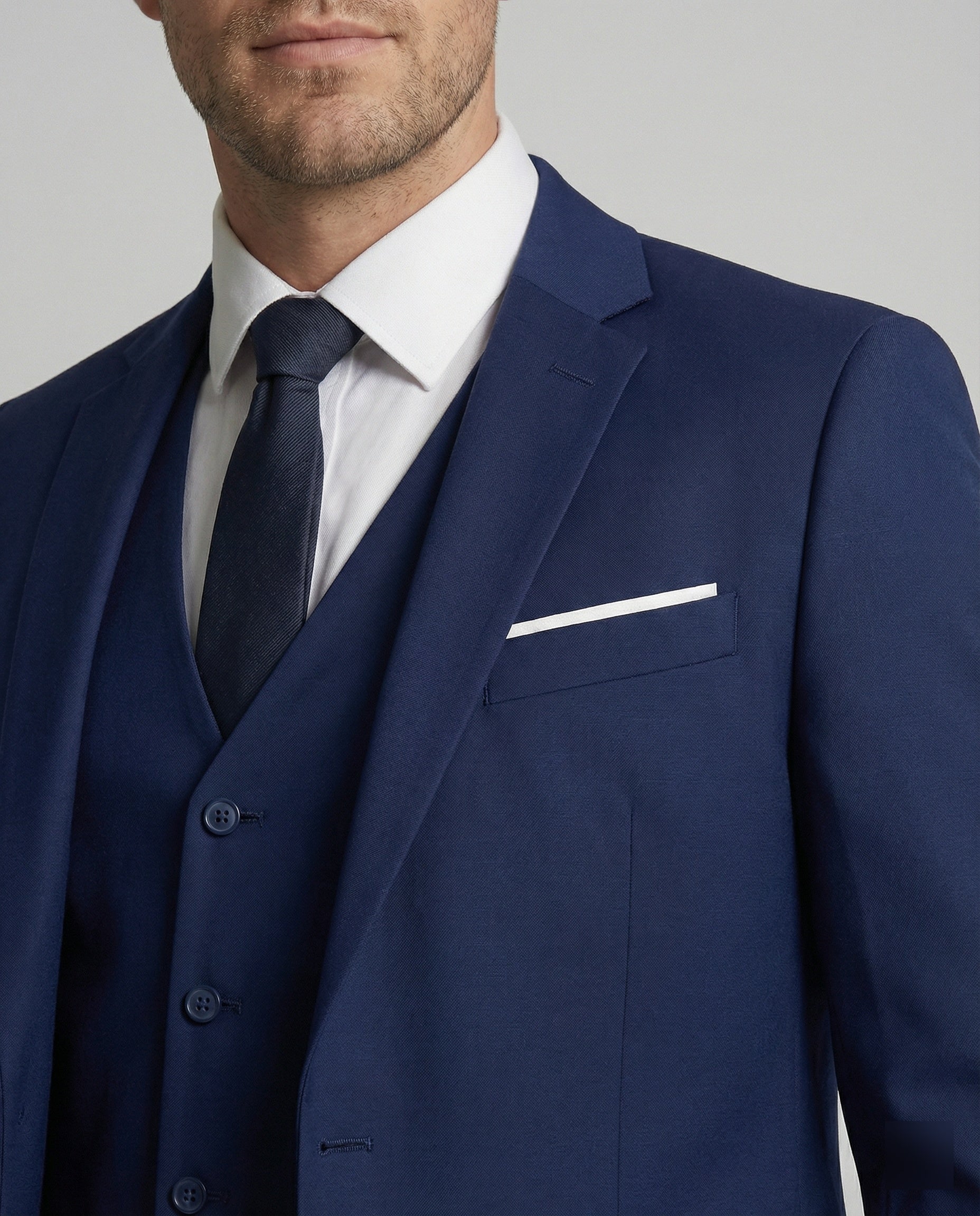 Moderner Slim-Fit-Herrenanzug