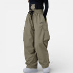 Damen Skihose mit weitem Schnitt und Taschen