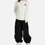 Women's Loose Cargo Sports Pants with Side Pockets