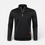 Herren Pullover mit Stehkragen und Reissverschluss