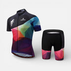 Herren Kurzarm Radsport Set mit Trikot und kurzer Radhose