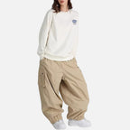 Women's Loose Cargo Sports Pants with Side Pockets