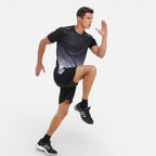 Herren Trainings Set mit kurzarm Shirt und Shorts