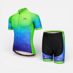 Herren Kurzarm Radsport Set mit Trikot und kurzer Radhose
