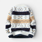 Herren Nordic Strickpullover mit Muster