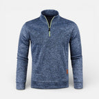 Herren Pullover mit Stehkragen und Reissverschluss