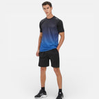 Herren Trainings Set mit kurzarm Shirt und Shorts