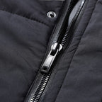 Herren Winterjacke mit Kapuze und warmem Innenfutter