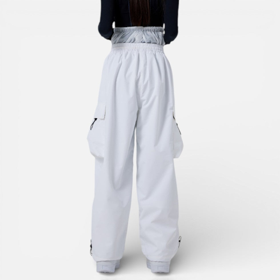 Damen Skihose mit weitem Schnitt und Taschen