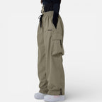 Damen Skihose mit weitem Schnitt und Taschen