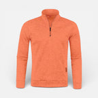 Herren Pullover mit Stehkragen und Reissverschluss