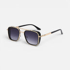 Square Sunglasses, Metal Frame, Gradient Lenses