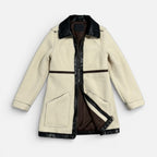 Damen Lammfellmantel mit Warmfutter