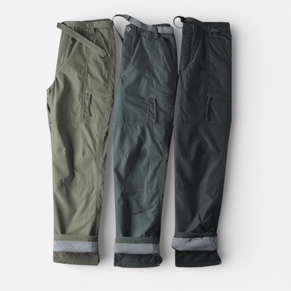 Herren Sporthose mit Fleecefutter und Seitentaschen