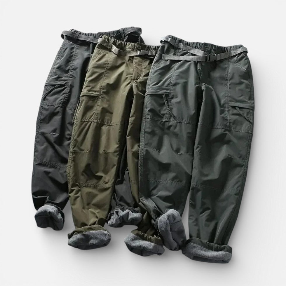 Herren Sporthose mit Fleecefutter und Seitentaschen