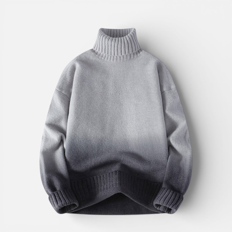 Herren Strickpullover mit Rollkragen