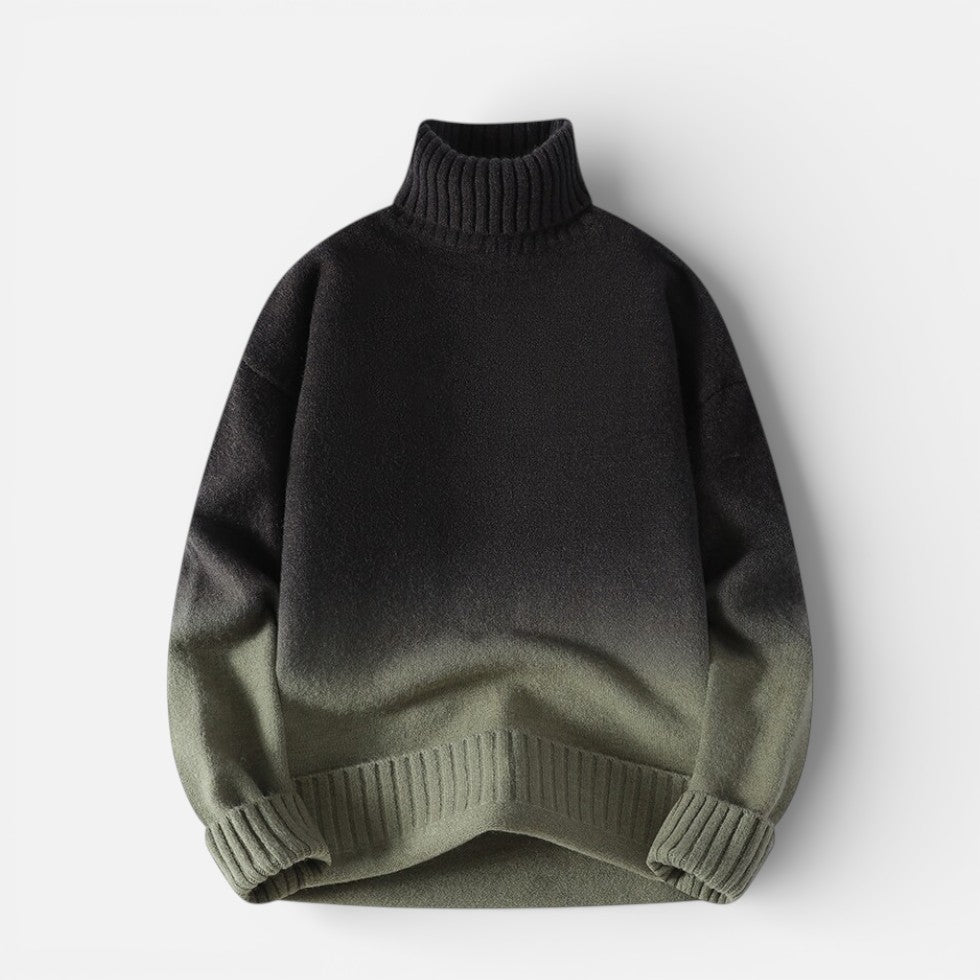 Herren Strickpullover mit Rollkragen