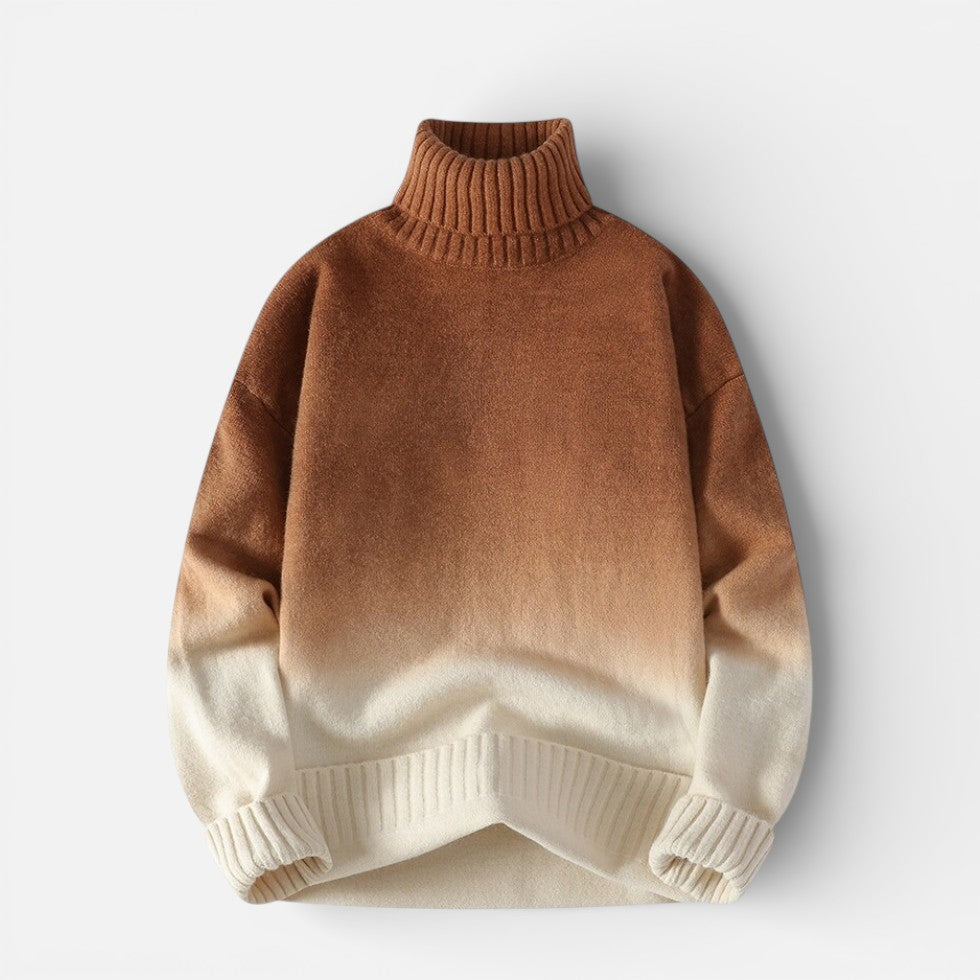 Herren Strickpullover mit Rollkragen