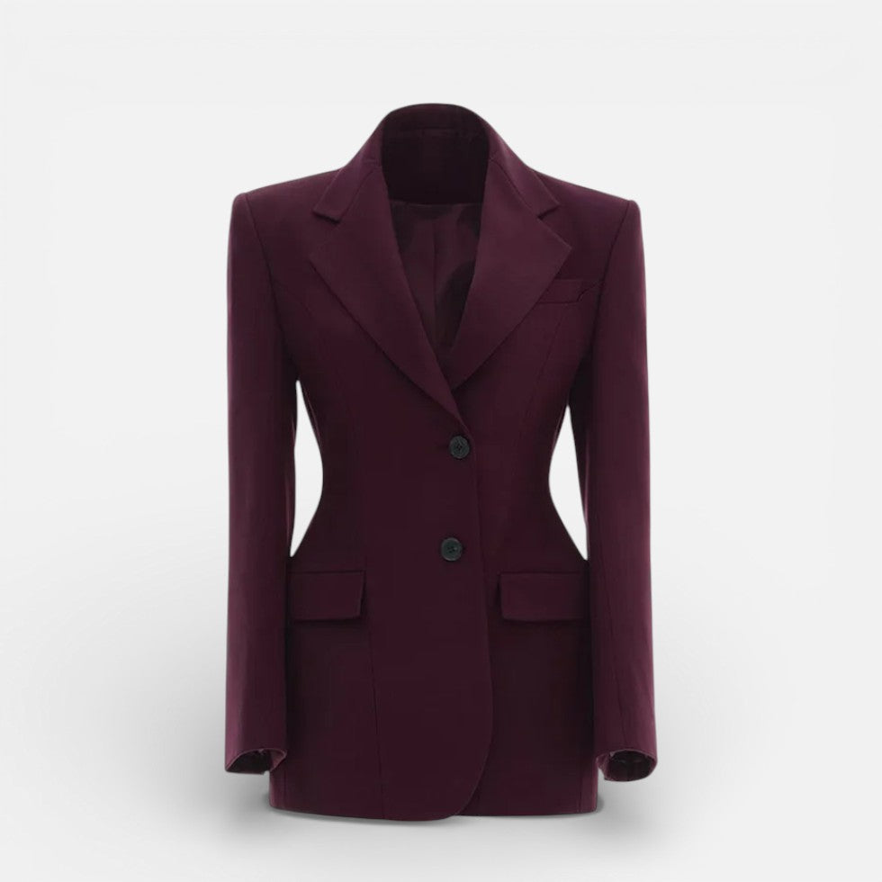 Taillierter Damen Blazer mit Revers