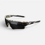 Sports Sunglasses Mirrored Plastic Frame