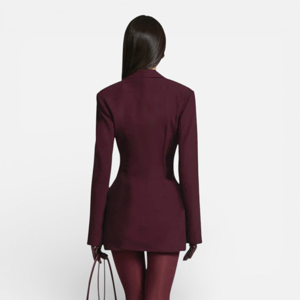 Taillierter Damen Blazer mit Revers