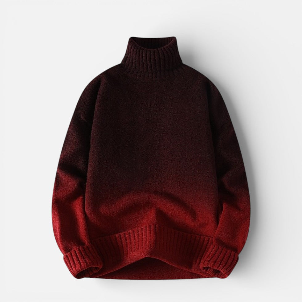 Herren Strickpullover mit Rollkragen