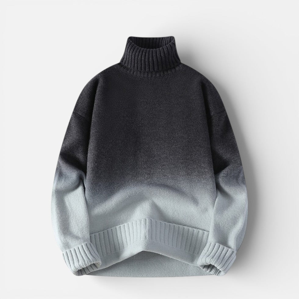 Herren Strickpullover mit Rollkragen