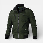 Herren Übergangsjacke mit Stehkragen und Reissverschluss