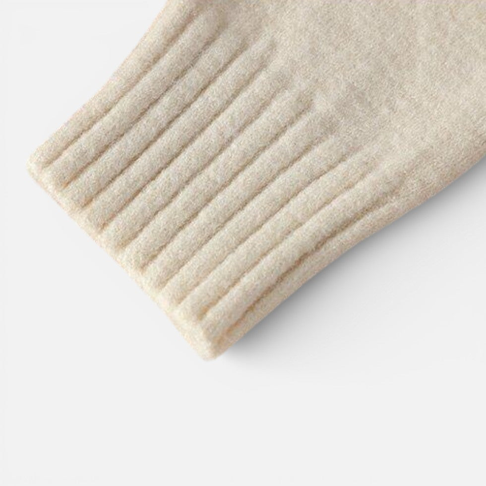 Herren Strickpullover mit Rollkragen