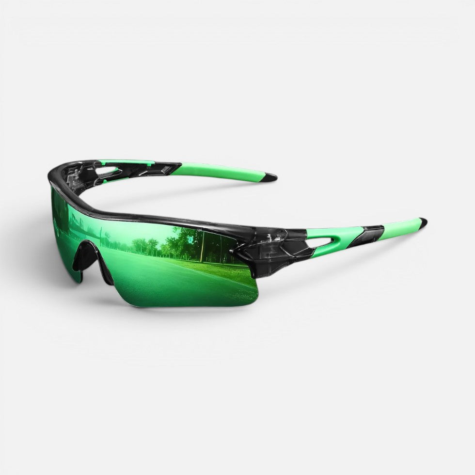 Sportsonnenbrille Verspiegelt Kunststoff Rahmen