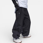 Damen Skihose mit weitem Schnitt und elastischem Bund