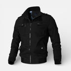 Herren Übergangsjacke mit Stehkragen und Reissverschluss