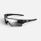 Sports Sunglasses Mirrored Plastic Frame
